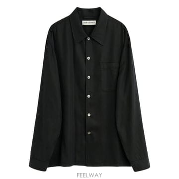 Our Legacy 26FW �ƿ������� ���긮 ���� M2262EDB DRAPINGBLACK26FW �ƿ������� ���긮 ���� M2262EDB DRAPINGBLACK