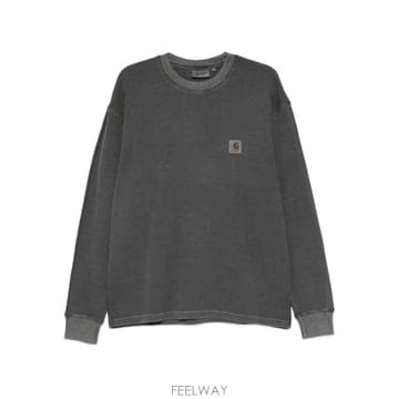 26FW 칼하트 WIP 롱슬리브 비스타 와플 티셔츠 I035304 89GD GREY