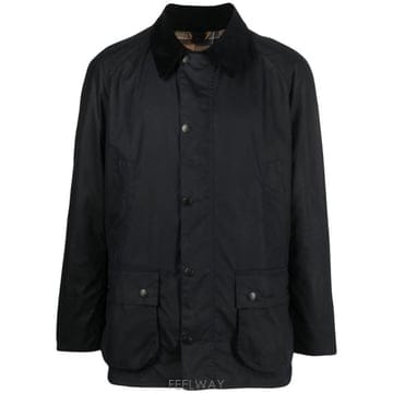 26FW 바버 애쉬비 왁스 자켓 MWX0339 NY92 NAVY