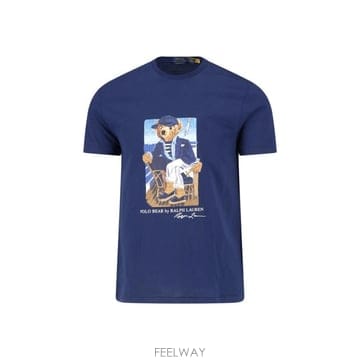 Ralph Lauren 26FW ���� �η� ���� Ƽ���� 710B21964 001 NAVY26FW ���� �η� ���� Ƽ���� 710B21964 001 NAVY