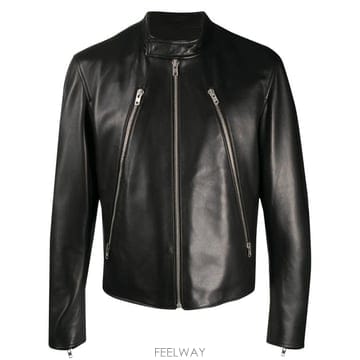 26FW 마르지엘라 가죽 자켓 S50AM0489 SY1460900 BLACK