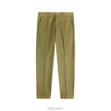 25FW 페이 스트레이트 팬츠 NTM8651187 TQGGV421 GREEN