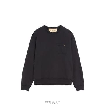 26FW 발렌티노 가라바니 긴팔 티셔츠 VMF28RBHH 0NO BLACK