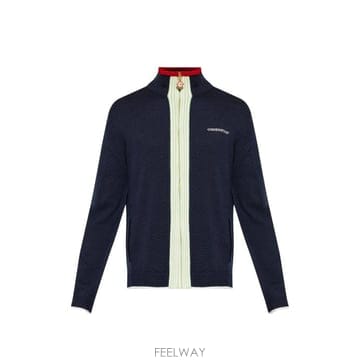 26FW 카사블랑카 자켓 MPF26KW84501 MERINONAVY