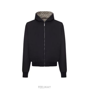 26FW 구찌 체크 코튼 자카드 오버셔츠 재킷 871671 ZAUW71000 BLACK