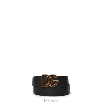 26FW 돌체앤가바나 가죽 벨트 BC4994 A074280999 BLACK