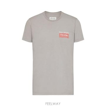 25FW 마르지엘라 반팔 티셔츠 S50GC0723 S24575816 GREY
