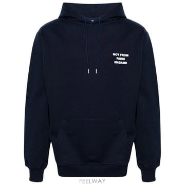 26FW 드롤드무슈 긴팔 티셔츠 HO162 CO127NY NAVY