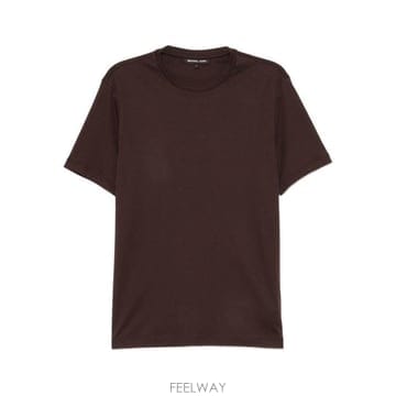 26FW 마이클 코어스 반팔 티셔츠 CF15FJ2C93 201 BROWN