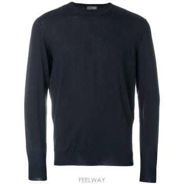 26FW 드루모어 스웨터 D0D103 790 NAVY