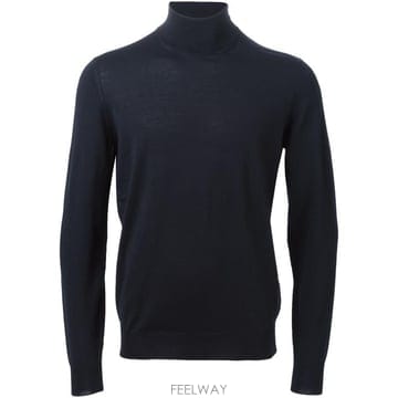 26FW 드루모어 터틀넥 D0D104 790 NAVY