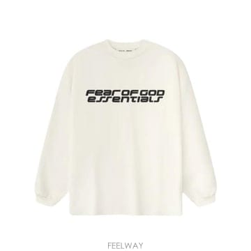 25FW 피어오브갓 긴팔 티셔츠 125HO254543F IVORY