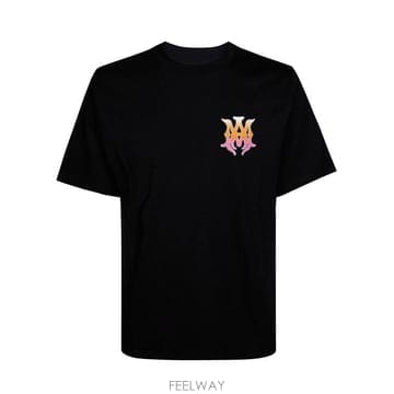 26FW 아미리 반팔 티셔츠 AMTOJR1170 001 BLACK
