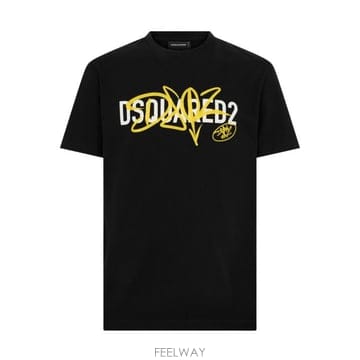 Dsquared2 26FW �������2 ���� Ƽ���� S74GD1580 D20106900 BLACK26FW �������2 ���� Ƽ���� S74GD1580 D20106900 BLACK