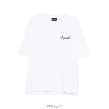 Dsquared2 26FW �������2 ���� Ƽ���� S74GD1525 D20106100 WHITE26FW �������2 ���� Ƽ���� S74GD1525 D20106100 WHITE