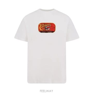 Carhartt 26SS Į��Ʈ WIP �������� �縣�𳪽� Ƽ���� I036005 02XX WHITE26SS Į��Ʈ WIP �������� �縣�𳪽� Ƽ���� I036005 02X