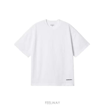 Carhartt 26SS Į��Ʈ WIP �������� ��ũ ��ũ��Ʈ Ƽ���� I031373 00AXX WHITE26SS Į��Ʈ WIP �������� ��ũ ��ũ��Ʈ Ƽ���� I031373 