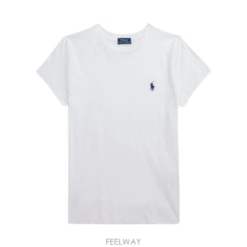 Ralph Lauren 26FW ���� �η� ���� Ƽ���� 211B14605 032 WHITE26FW ���� �η� ���� Ƽ���� 211B14605 032 WHITE