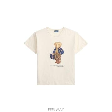 Ralph Lauren 26FW ���� �η� ���� Ƽ���� 211B17774 001 WHITE26FW ���� �η� ���� Ƽ���� 211B17774 001 WHITE