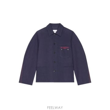 26SS 지방시 자켓 BM01F95171 410 NAVY