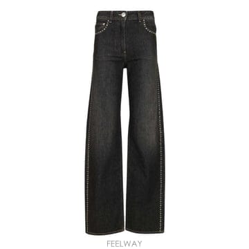 26SS 베르사체 데님 팬츠 1022452 1A164771D040 BLACK