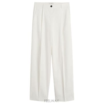 26FW 토템 스트레이트 팬츠 263WRB0417FB0490 047 WHITE
