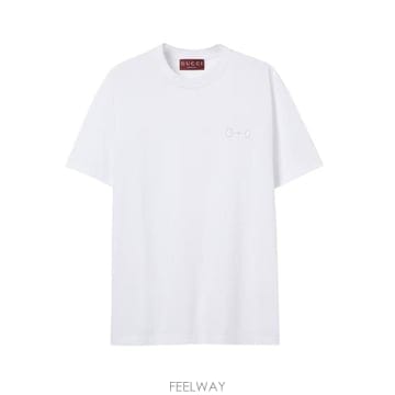 GUCCI 26SS ���� �ڼ� ��ư ���� Ƽ���� 837959 XJHMR9051 WHITE26SS ���� �ڼ� ��ư ���� Ƽ���� 837959 XJHMR9051 WHITE