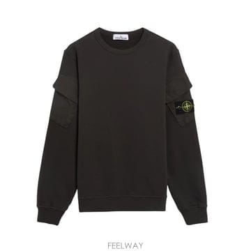 26FW 스톤 아일랜드 60120 코튼 플리스 스웨트셔츠 L2S156100049S0A20 V0062 GREY