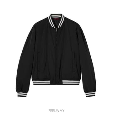 26SS 구찌 리버서블 나일론 트윌 지퍼 재킷 851254 ZAT3D1000 Nero
