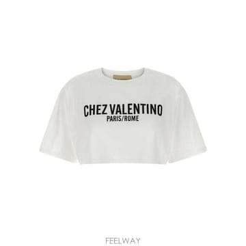 Valentino 26SS �߷�Ƽ�� ����ٴ� ���� Ƽ���� BMG25QA4S 0AN WHITE26SS �߷�Ƽ�� ����ٴ� ���� Ƽ���� BMG25QA4S 0AN WHITE