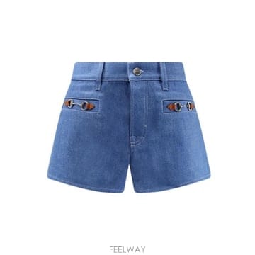 26SS 구찌 숏팬츠 851990 XDDEH4850 DENIM BLUE