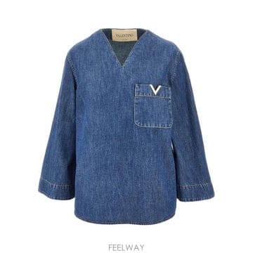 Valentino 26SS �߷�Ƽ�� ����ٴ� ���� BDB03L9YA 558 DENIM BLUE26SS �߷�Ƽ�� ����ٴ� ���� BDB03L9YA 558 DENIM BLUE
