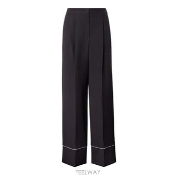26SS 펜디 스트레이트 팬츠 FR6678 AC4GF0GME BLACK