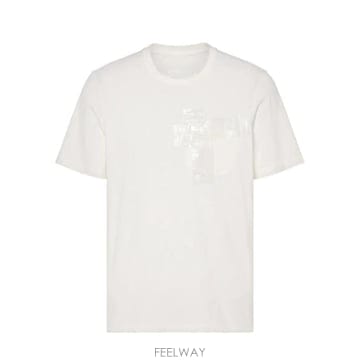 26SS 마르지엘라 반팔 티셔츠 S67GC0048 S24575101 WHITE