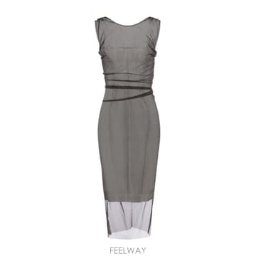 26SS 마르지엘라 미디 원피스 S51DD0055 MTN148144 GREY