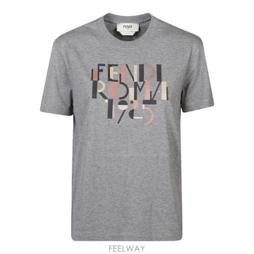 FENDI 25FW ��� ���� Ƽ���� FS7254 AVF8F0TAZ GREY25FW ��� ���� Ƽ���� FS7254 AVF8F0TAZ GREY