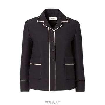 26SS 펜디 수트 자켓 FJ7665 AC4GF0GME BLACK
