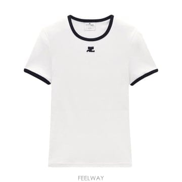 COURREGES 26FW ������ ���� Ƽ���� VESJTS017JS0070 0098 WHITE26FW ������ ���� Ƽ���� VESJTS017JS0070 0098 WHITE