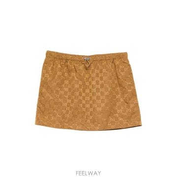 26SS 구찌 숏 스커트 856026 ZAUC02709 Brown