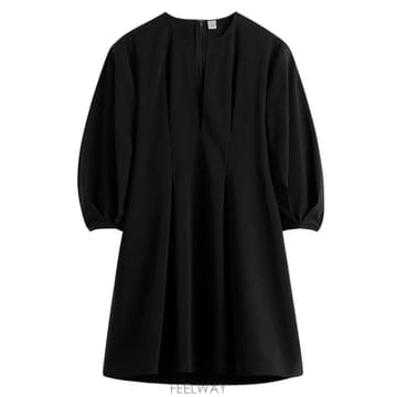 26SS 토템 숏 원피스 262WRD0336FB0490 001 Black