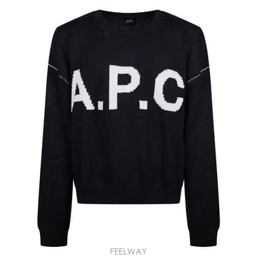 26SS 아페쎄 스웨터 WOASLM23009 IAK NAVY