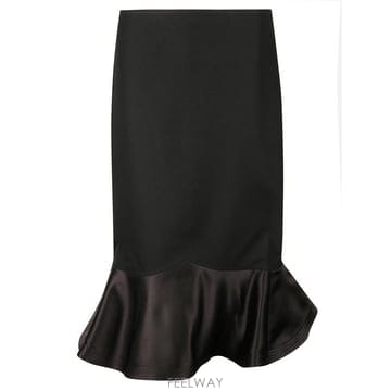 25FW 펜디 미디 스커트 FQ7687 AJYFF0GME BLACK