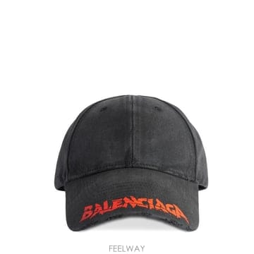Balenciaga 26FW �߷��þư� ��Ʈ���� �ΰ� ��ĸ A001UQ 410B21000 BLACK26FW �߷��þư� ��Ʈ���� �ΰ� ��ĸ A001UQ 410B21000 
