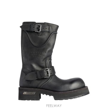 26FW 발렌시아가 VENOM 베놈 미들 부츠 833585 WCAL11080 BLACK