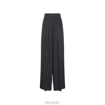26FW 막스마라 스트레이트 팬츠 2621786071600 MXMRIO002 NAVY