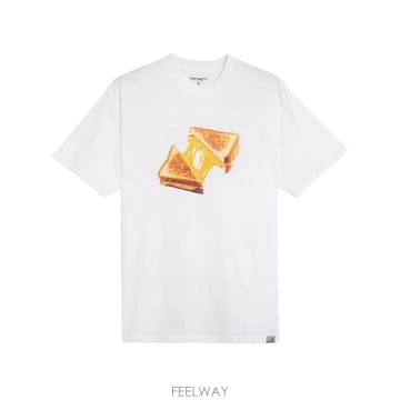 Carhartt 26FW Į��Ʈ WIP ���� Ƽ���� I036882 02XX WHITE26FW Į��Ʈ WIP ���� Ƽ���� I036882 02XX WHITE