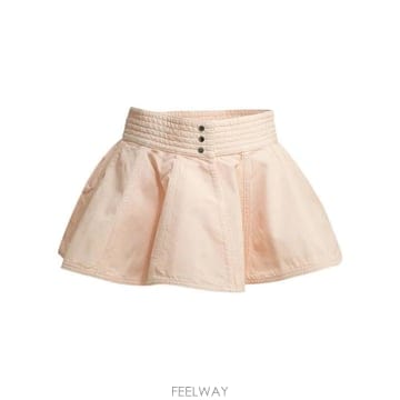 26FW 알라이아 숏 스커트 AA9J2628D028D 416 PINK