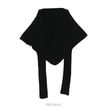 26FW 자크뮈스 머플러 스카프 24HACU00669AK00227 990 BLACK