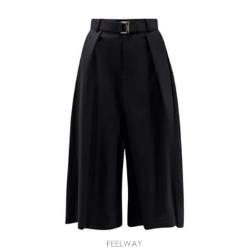 26SS 사카이 스트레이트 팬츠 2608287 001 BLACK