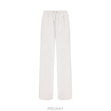 에르노 앙글레즈 엠브로이드 트라우저